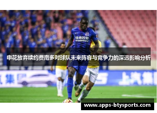 申花放弃续约费南多对球队未来阵容与竞争力的深远影响分析
